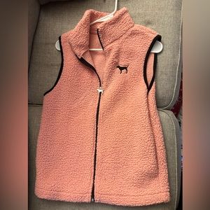Victorias Secret Pink Sherpa Vest